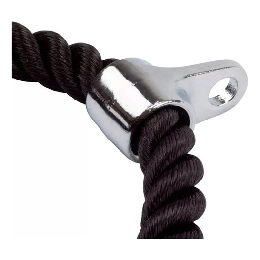 Agarre Para Polea Soga Triceps Active Max Color Negro