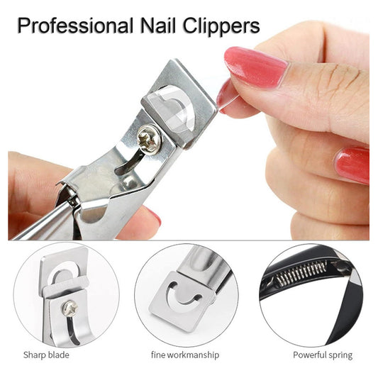 Corta Tips Para Uñas De Acero Inoxidable