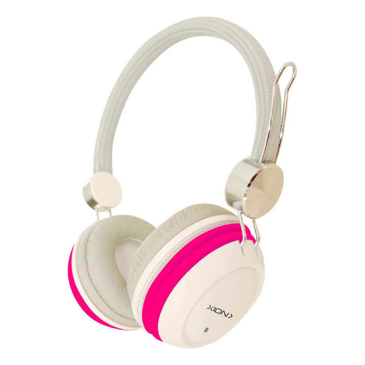 Auriculares Xion Extra Bass Con Cable Y Micrófono Xi-au18 - Rosa