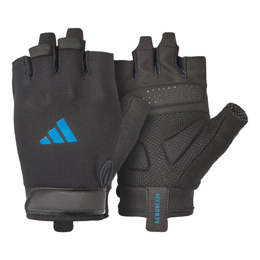 Guantes De Entrenamiento Essential Azul adidas Fitness Color Negro Talle L