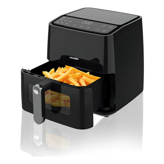 Freidora Sin Aceite Allied Al-afw60 Digital 5 Litros Con Luz Negro