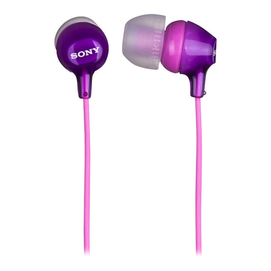 Auriculares Sony Colores Mdr-ex15lp Color Púrpura