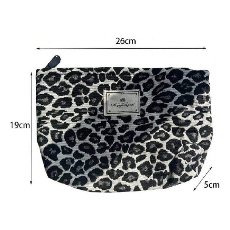 Neceser Animal Print Bolsa Organizadora Maquillaje De Viaje Zebra