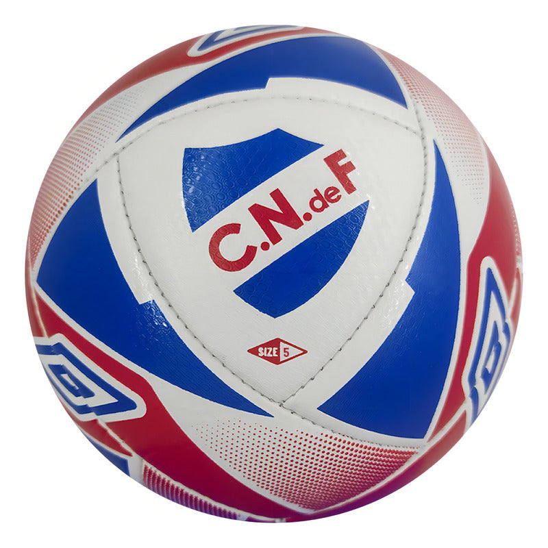 Pelota Nacional Umbro No5 Futbol Cancha - Auge Color Blanco