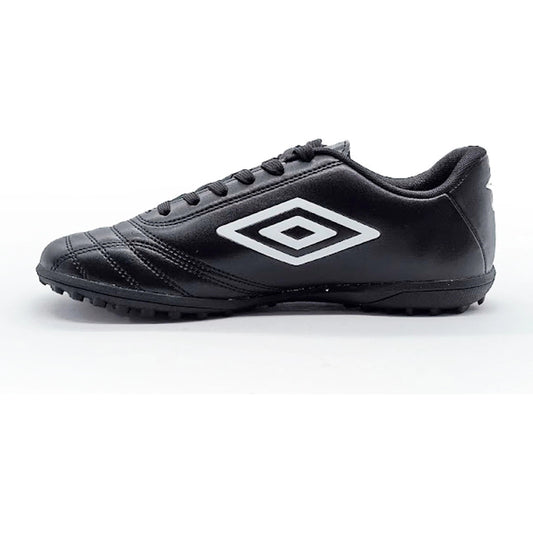 Championes Futbol 5 Umbro Classic Champion F5 Zapato Adulto - Negro/blanco - 10 Us