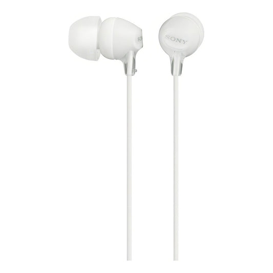 Auriculares Sony Con Micrófono Mdr-ex15ap Color Blanco - Blanco