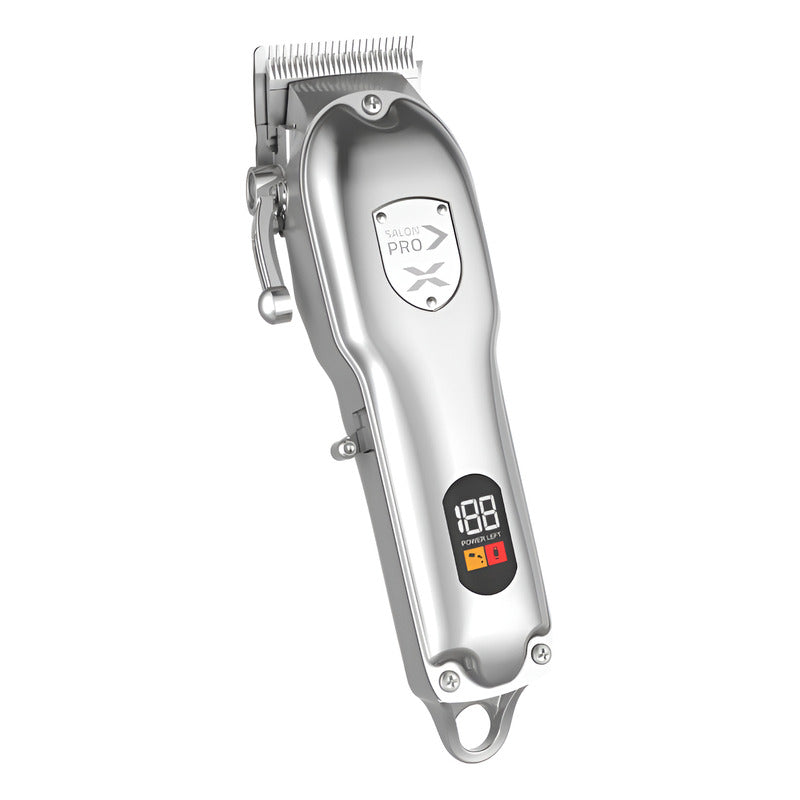 Maquina De Corte De Pelo Profesional Xion Xi-hair80pro Color Plata