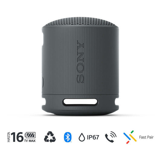 Parlante Inalámbrico Portátil Sony Xb100 Color Negro