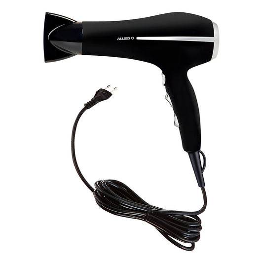 Secador De Pelo Allied 2400 W 2 Velocidades Botón Cool-air Negro