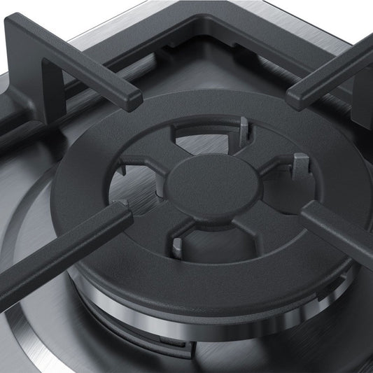 Anafe A Gas Bosch 60cm Inox Color Acero