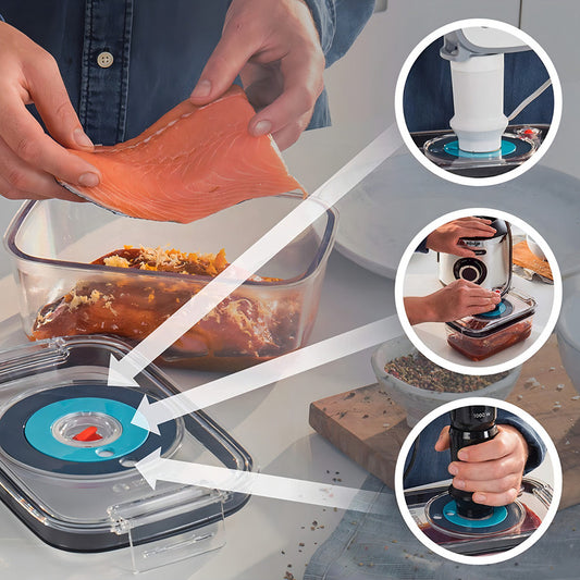 Accesorio Recipiente Al Vacio Bosch X2 Color Blanco Blanco