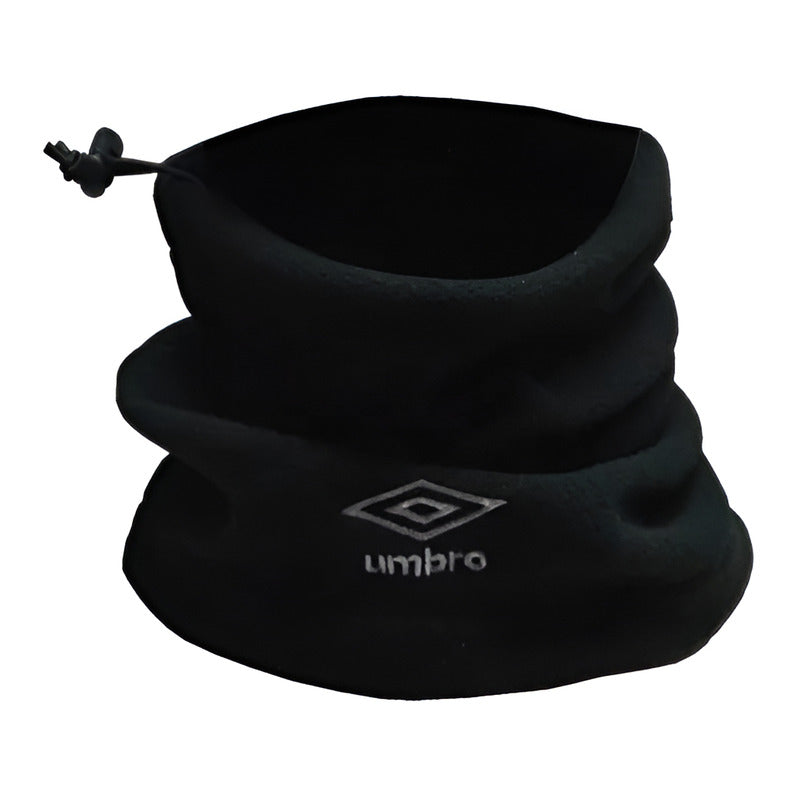 Gorro Bufanda Umbro Polar Cuello Abrigo Deportivo - Auge Color Negro Talle Unico