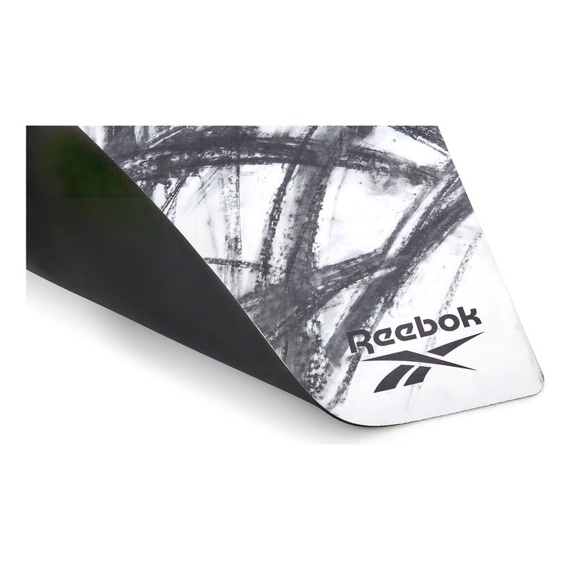Colchoneta Ecológica Yoga Mat Reebok - Camuflada Blanca 4mm Blanco