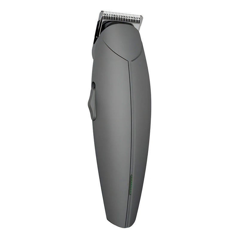 Recortadora Profesional Xion Inalambrica Barberia Patillera Gris Oscuro