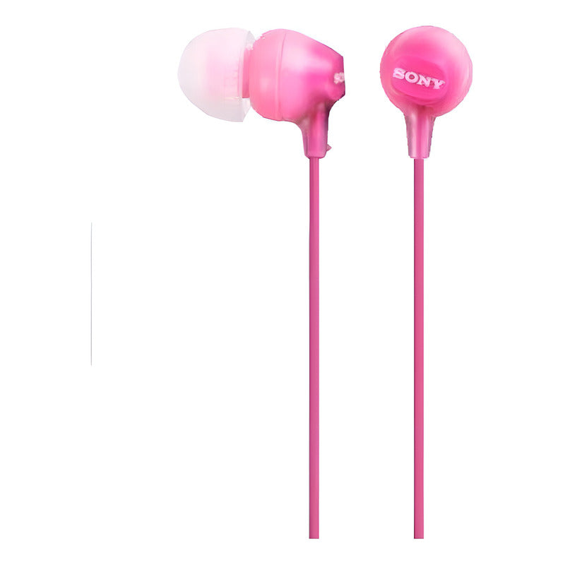 Auriculares Sony Varios Colores Mdr-ex15lp Color Rosa
