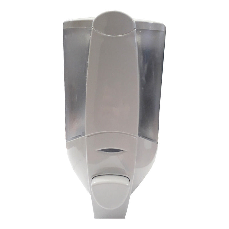 Dispensador Jabon Líquido 300ml / Alcohol En Gel Supergym Color Blanco