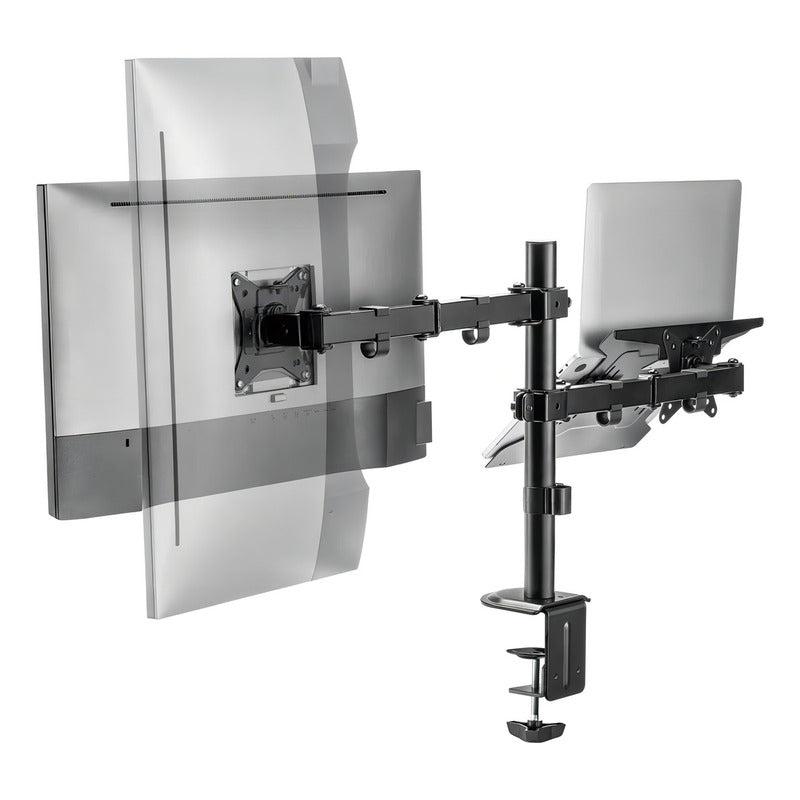 Soporte Brazo Doble Para Monitor Notebook Escritorio Brateck