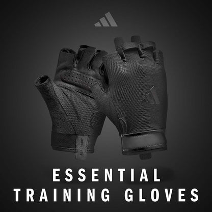 Guantes De Entreno, Pesas O Gym adidas Essential Colores Negro Liso S