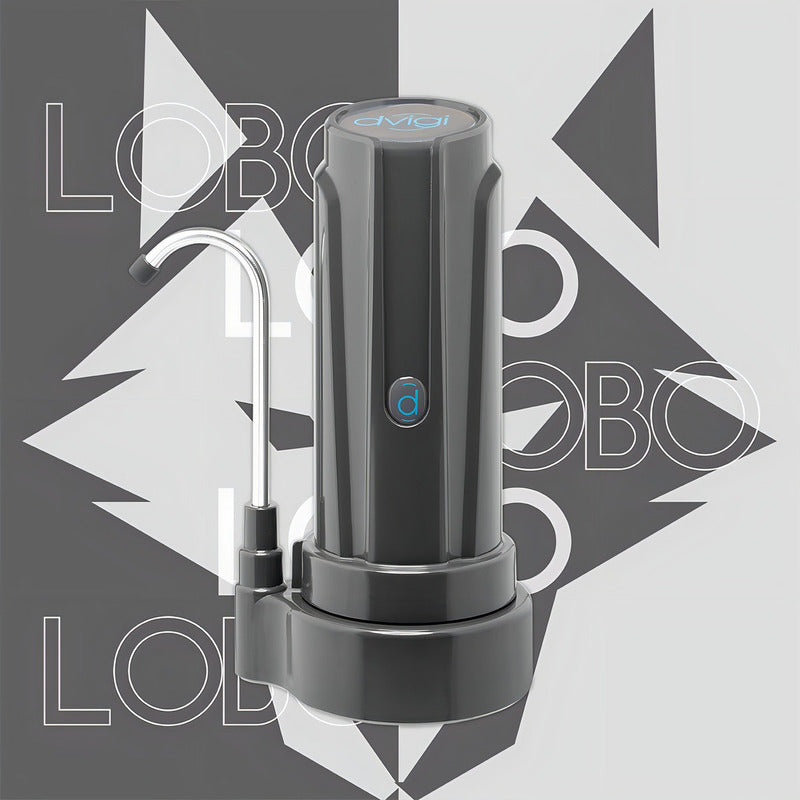 Filtro Purificador De Agua Aqua Dvigi Dvg 102 Dura 14000l 18meses Gris Lobo