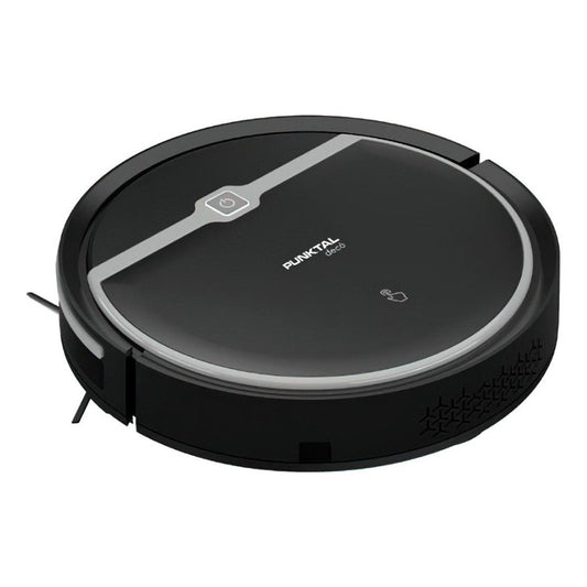 Aspiradora Robot Punktal Trapeadora Vuelve A La Base Negro