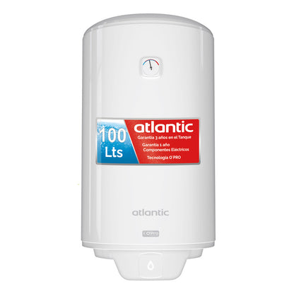Termotanque Atlantic 100 Litros Acero 1500 W Vm-0100 D400s - Blanco