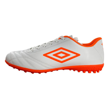 Championes Futbol 5 Umbro Classic Champion F5 Zapato Adulto Blanco/naranja 11 Us