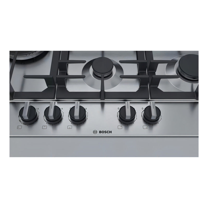 Anafe A Gas Bosch Inox 75cm Color Acero