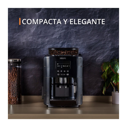 Cafetera Superautomática Krups Essential Digital Espumador - Negro