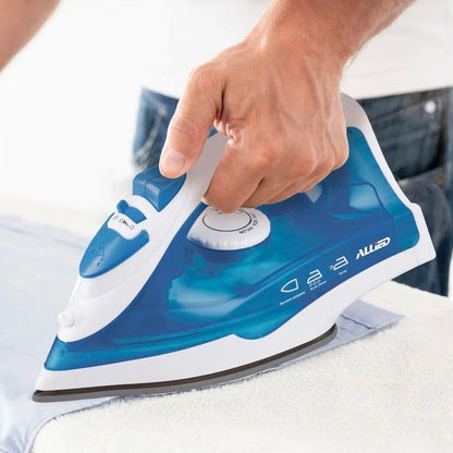 Plancha A Vapor Allied Antiadherente 1400w Compacta Dimm