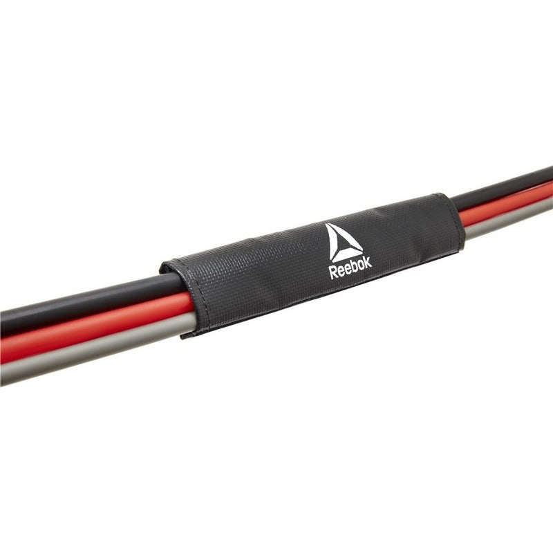 Banda Elastica Con Agarre Entrenamiento Reebok Reforzada Rojo/negro