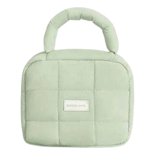 Neceser Been Love Capitoneado 4 Compartimentos Mujer Verde