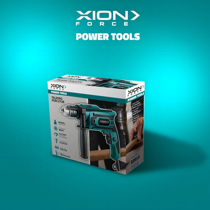 Taladro Percutor Xion Potencia 800w Xi-toolhd80 Color Verde - Verde Oscuro