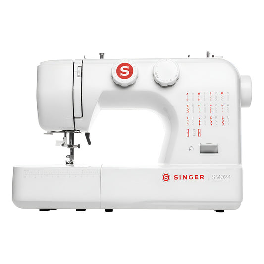 Máquina De Coser Recta Singer Portable Sm-024 Rd Blanco