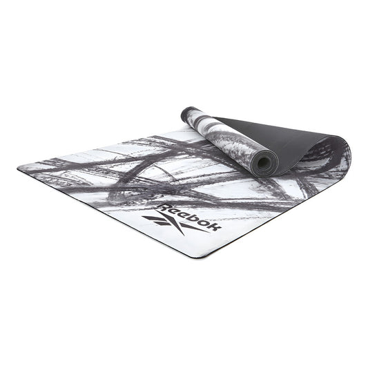 Colchoneta Ecológica Yoga Mat Reebok - Camuflada Blanca 4mm Blanco