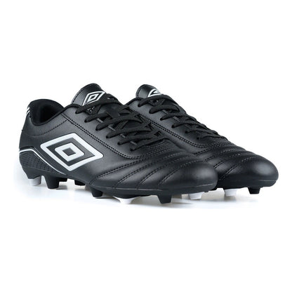 Championes Futbol 11 Umbro Classico Botin F11 Zapato Adulto - Negro/blanco - 10 Us