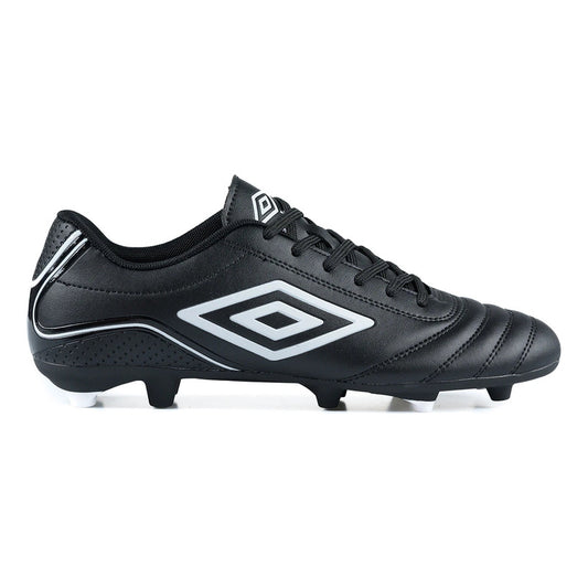 Championes Futbol 11 Umbro Classico Botin F11 Zapato Adulto - Negro/blanco - 12 Us