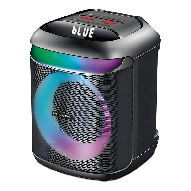 Parlante Punktal 8 Pk-68 Bat Color Negro