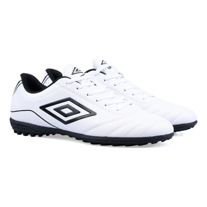 Championes Futbol 5 Umbro Classico Champion F5 Zapato Adulto - Blanco/negro - 12 Us