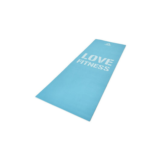 Colchoneta Yoga Mat Celeste Love 4 Mm Reebok