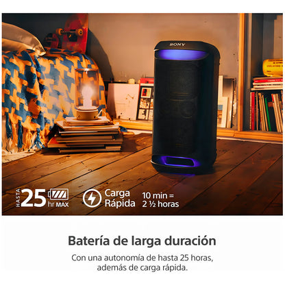 Parlante Bluetooth Inalámbrico Portátil Sony Srs-xv500 Color Negro
