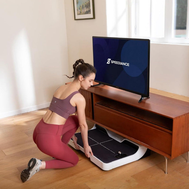 Maquina Ejercicio Gimnasio Gym Pal + Banco Speediance Negro