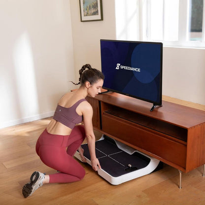 Maquina Ejercicio Gimnasio Gym Pal + Banco Speediance Negro