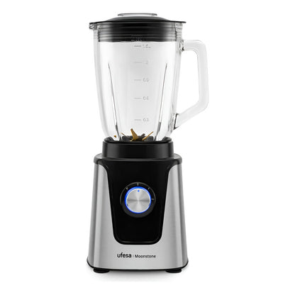 Licuadora Ufesa 1500 W Cristal Pica Hielo 1,5 L Bs Moonstone Negro