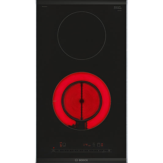 Anafe Vitroceramica Bosch 30 Cm Pkf375fp2e Color Negro
