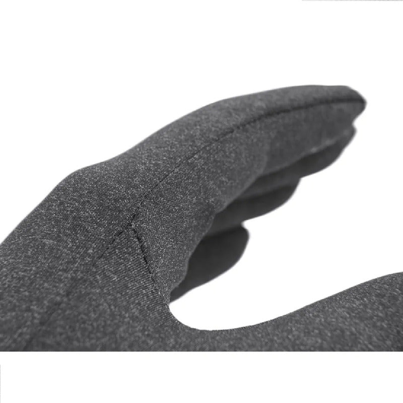 Guantes Térmicos Para Correr Reebok Color Gris Oscuro Lisa S/m