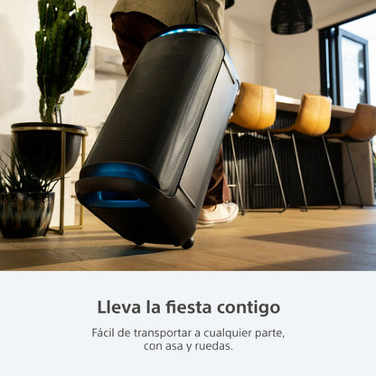 Parlante Bluetooth Inalámbrico Portátil Sony Xv800 Color Negro