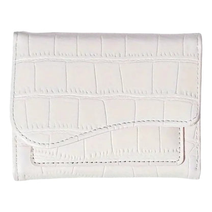 Billetera Dama Billeteras De Dama Con Monedero Para Mujer Blanco