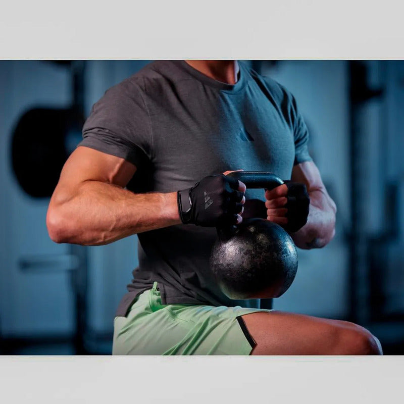 Guantes De Entreno, Pesas O Gym Essential Colores adidas Negro Liso L