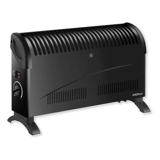 Estufa Eléctrica Convector Xion 2000 W Calefactor Es115 - Negro