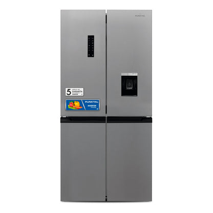 Heladera Con Freezer Inverter Punktal Pk-599 Inv Color Inox - Inox